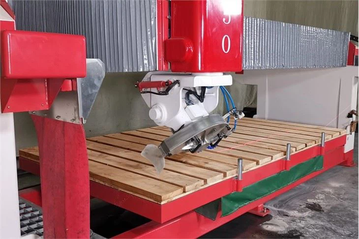 45 Degree Stone Cutting Machine