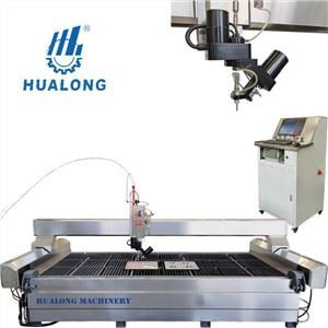 آلة قطع الحجر بالماء النفاث