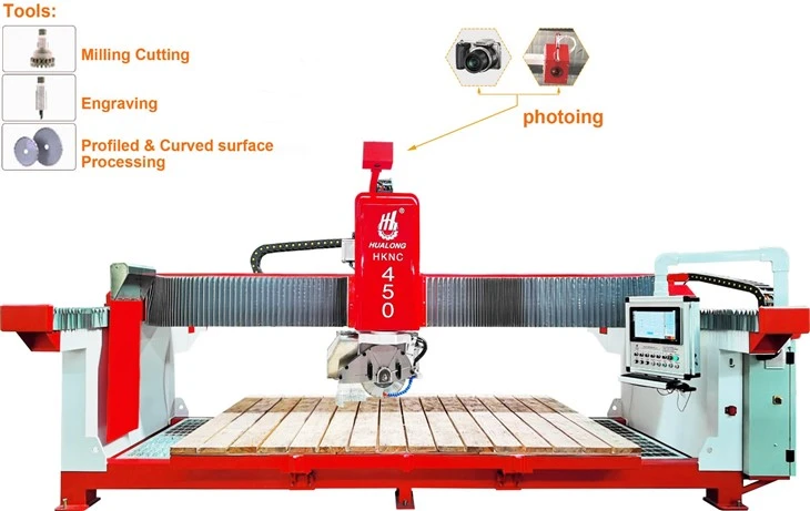 5-axis Granite Bridge Saw Automatic Stone Cutting Machine CNC Marble 5-axis Granite Bridge Saw Automatic Stone Cutting Machine CNC Marble